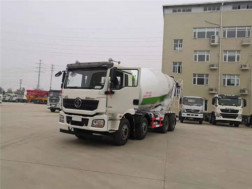 河南商丘陜汽德龍輕量化14方攪拌車 專業制造商直銷，助您高效施工